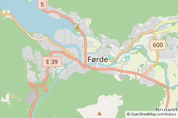 Mapa Førde