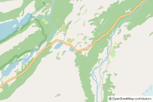 Mapa Boverdalen