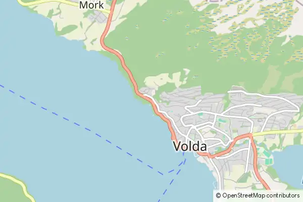 Mapa Volda