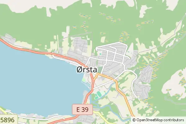 Mapa Ørsta