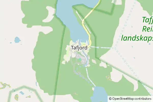 Mapa Tafjord