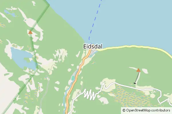 Mapa Eidsdal