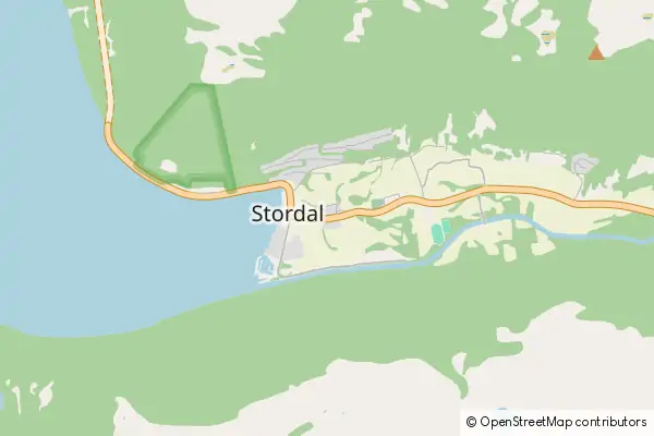 Mapa Stordal