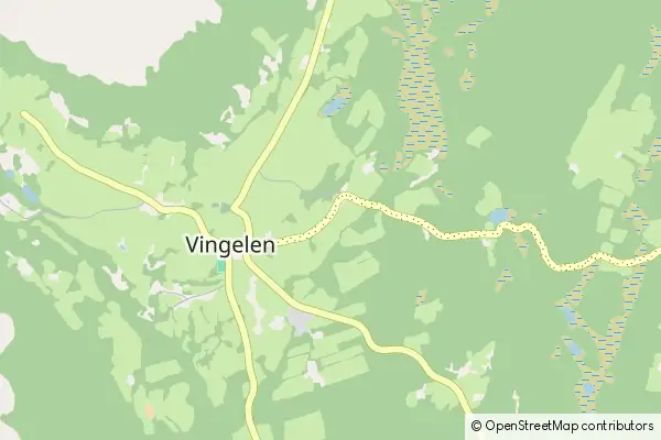 Mapa Vingelen