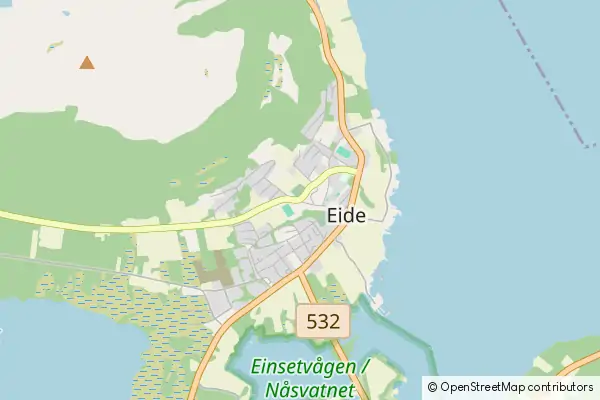 Mapa Eide