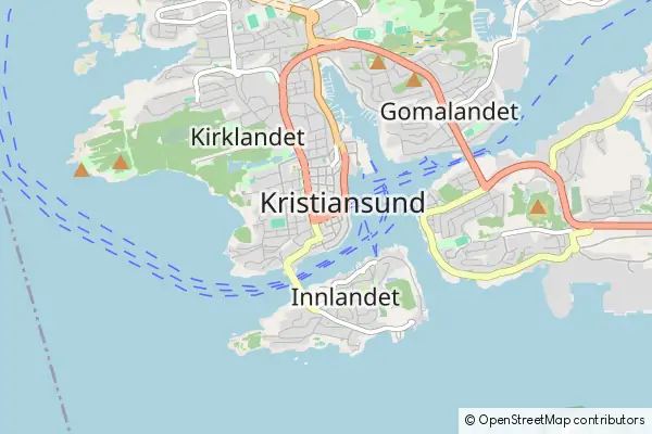 Mapa Kristiansund