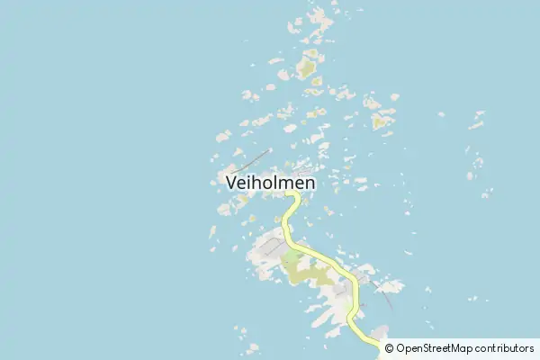 Mapa Veiholmen