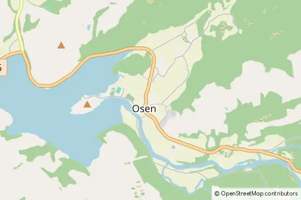 Mapa Steinsdalen