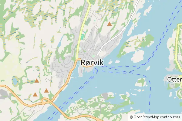 Mapa Rorvik