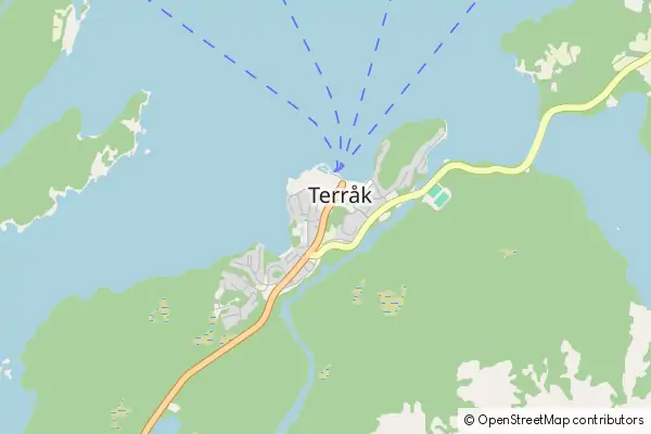 Mapa Terråk