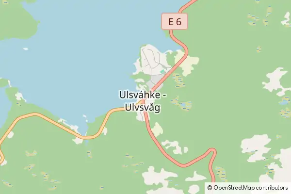 Mapa Ulvsvåg