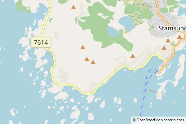 Mapa Stamsund