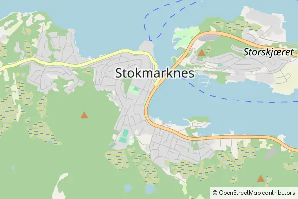 Mapa Stokmarknes