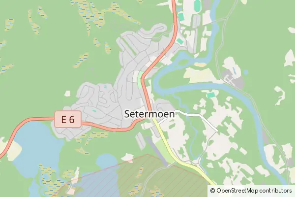 Mapa Setermoen