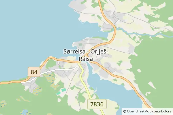 Mapa Sorreisa