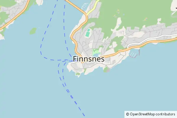 Mapa Finnsnes