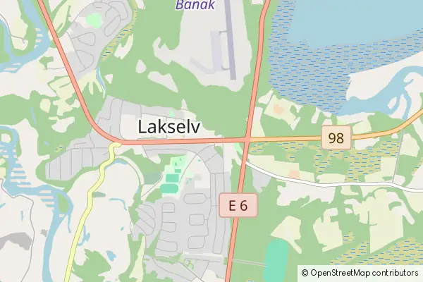 Mapa Lakselv