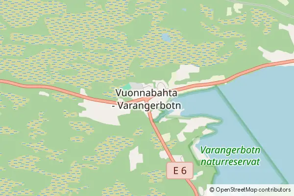 Mapa Varangerbotn