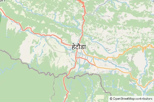 Mapa Hetauda