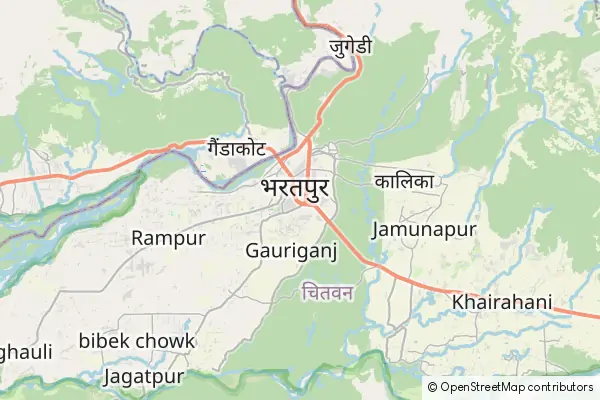 Mapa Bharatpur