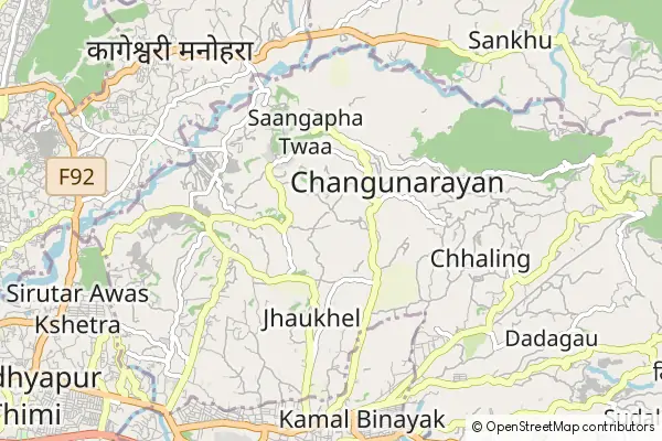 Mapa Changunarayan