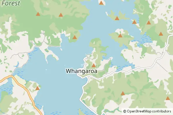Mapa Whangaroa