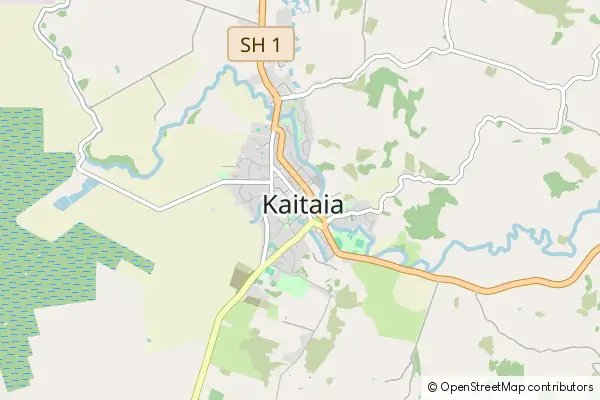 Mapa Kaitaia