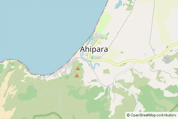 Mapa Ahipara