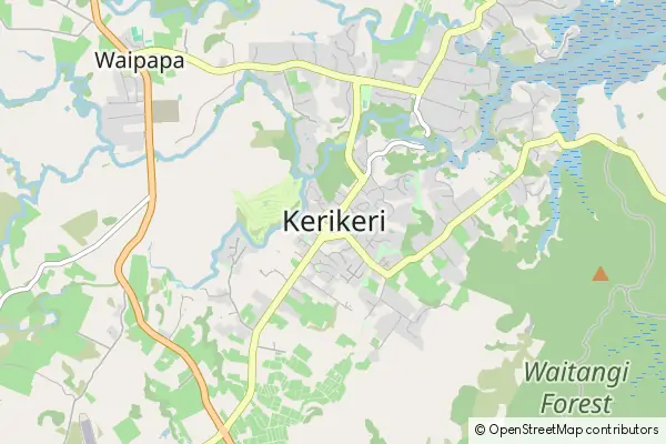 Mapa Kerikeri