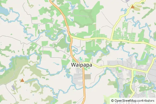 Mapa Waipapa