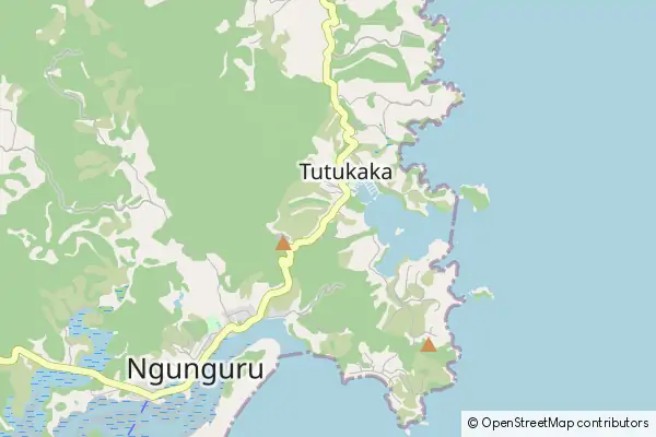Mapa Tutukaka