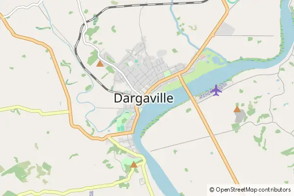 Mapa Dargaville