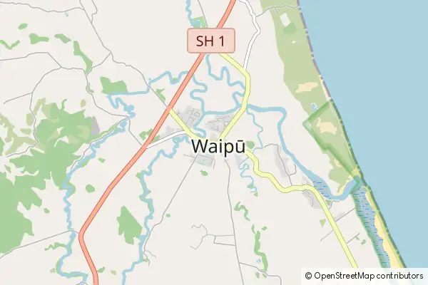 Mapa Waipu