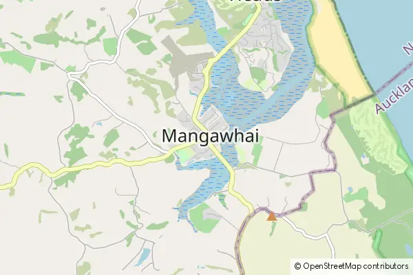 Mapa Mangawhai
