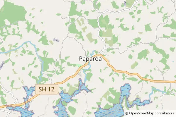 Mapa Paparoa