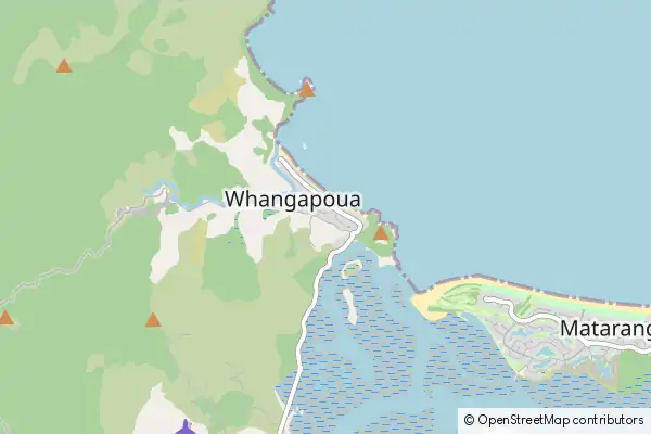 Mapa Whangapoua