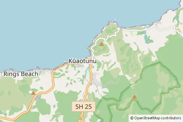 Mapa Kuaotunu