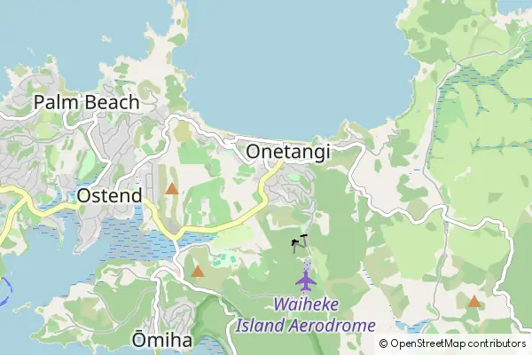 Mapa Onetangi