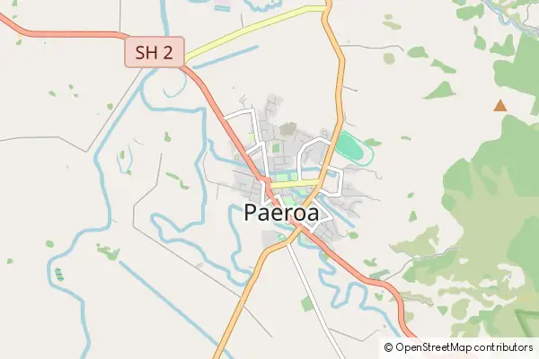 Mapa Paeroa