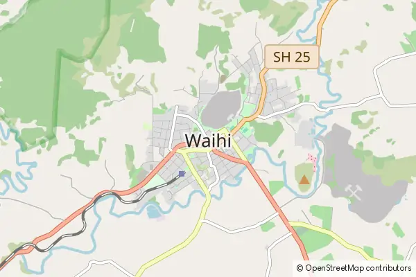 Mapa Waihi