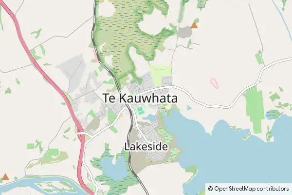 Mapa Te Kauwhata