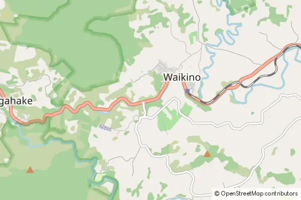 Mapa Waikino