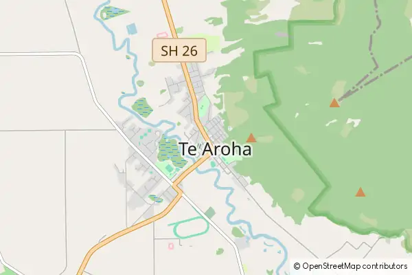 Mapa Te Aroha