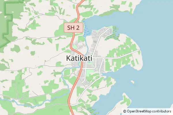 Mapa Katikati