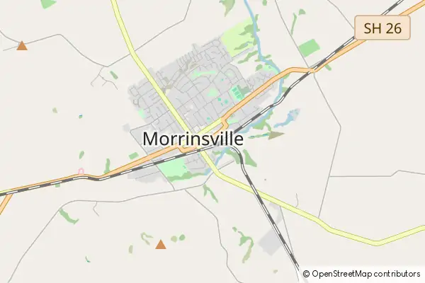 Mapa Morrinsville