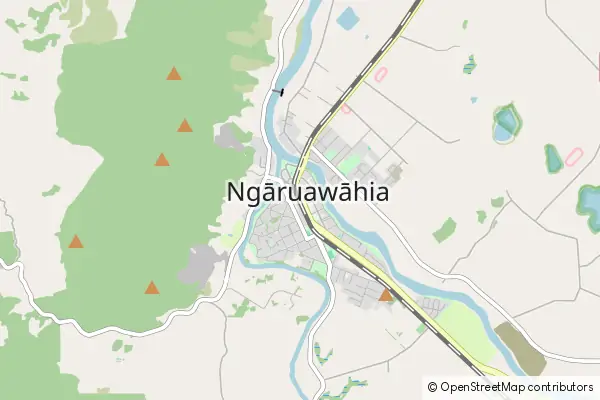 Mapa Ngaruawahia
