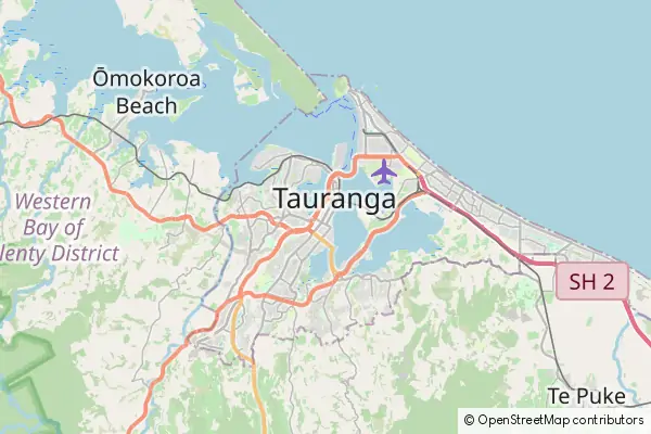 Mapa Tauranga