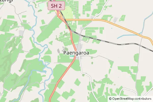 Mapa Paengaroa