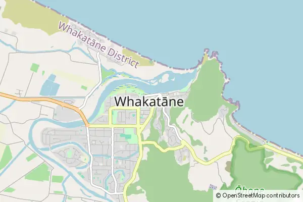 Mapa Whakatane