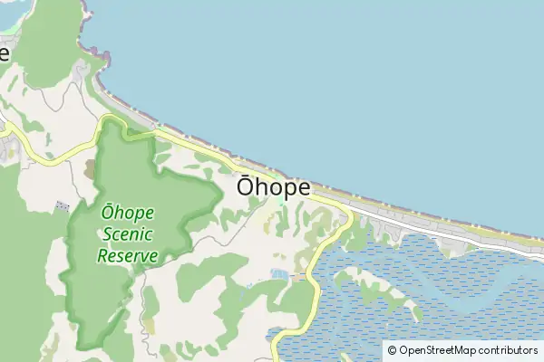 Mapa Ohope